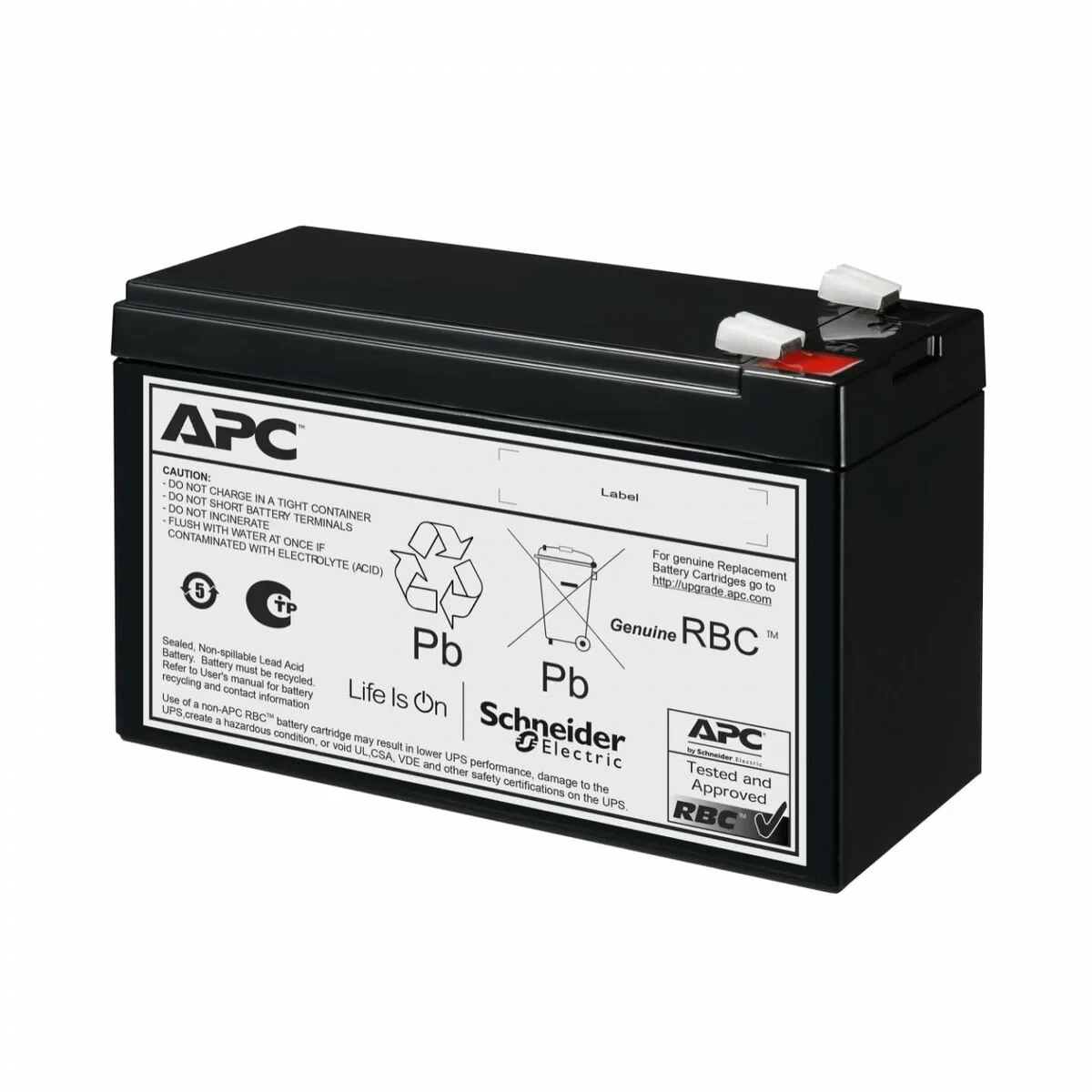 Batería para SAI APC APCRBC176 9 Ah 24 V