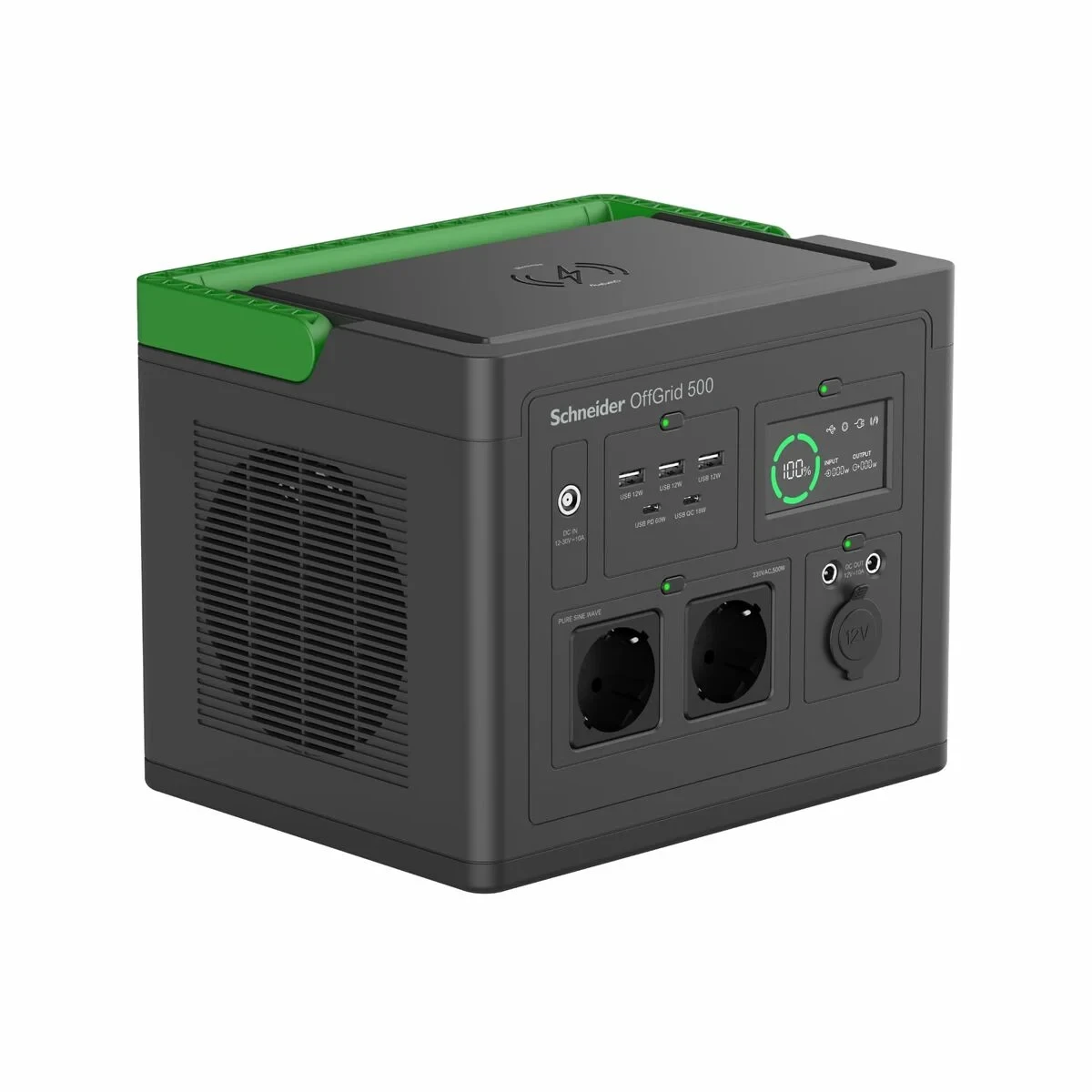 SAI Interactivo APC PPS500-GR Negro Verde 500 W
