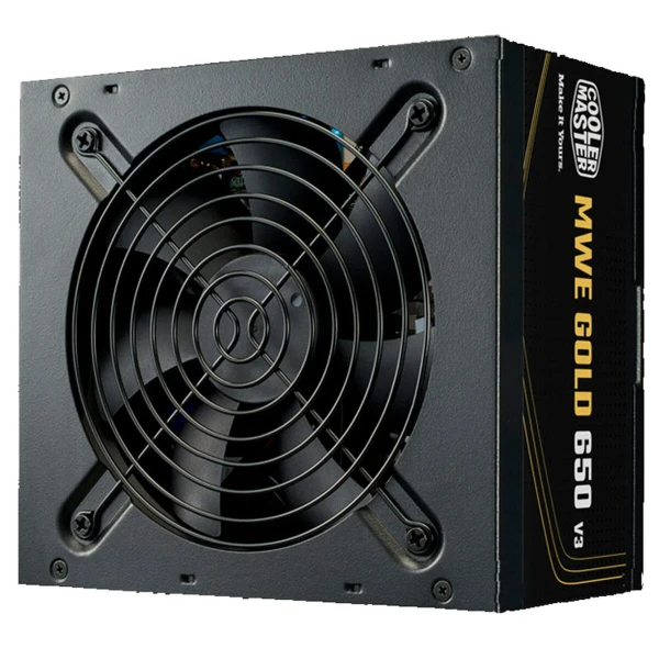 Fuente de Alimentación Cooler Master MWE Gold 650 V3 650 W 80 Plus Gold