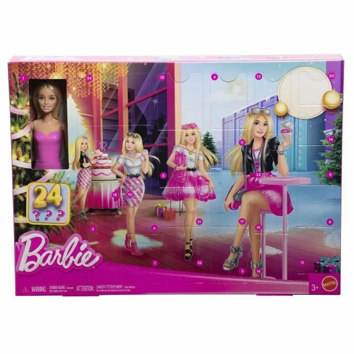 Calendario de Adviento Barbie (24 Piezas)