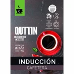 Cafetera Italiana Quttin Rojo Aluminio 0,3 L (6 Unidades)