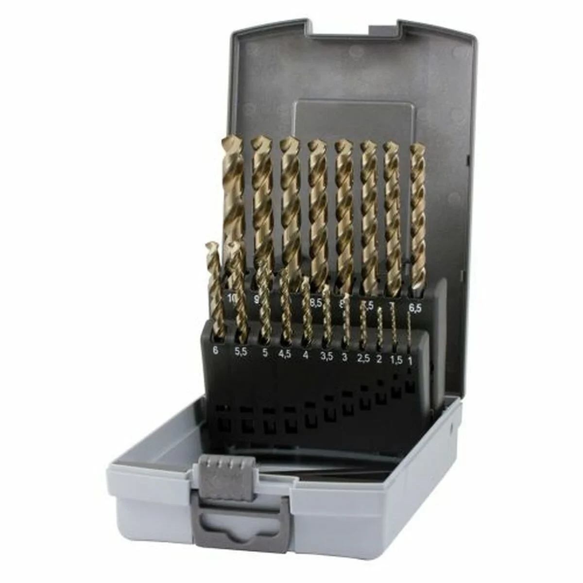 Set de brocas RUKO Estuche DIN 338 Helicoidal 25 Piezas