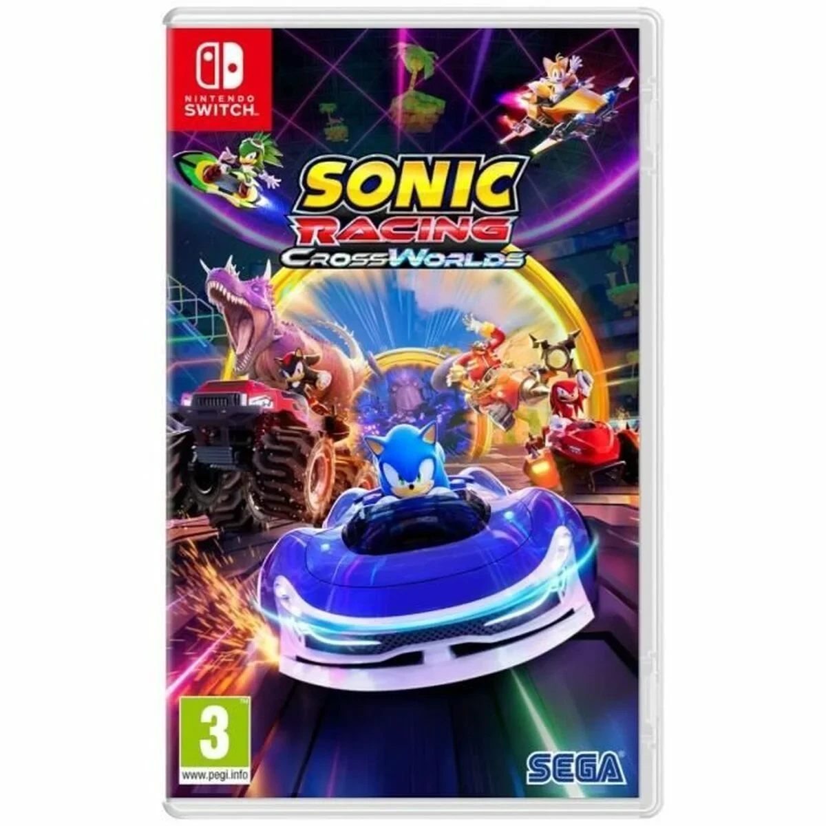 Videojuego para Switch SEGA Sonic Racing CrossWorlds