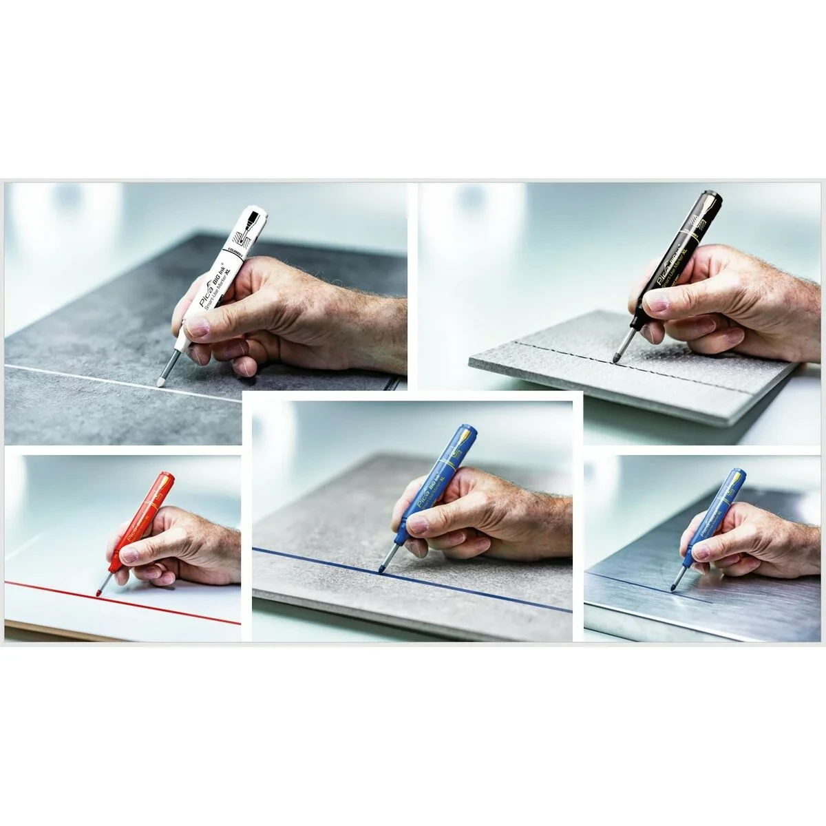 Marcador Pica BIG Ink XL Rojo