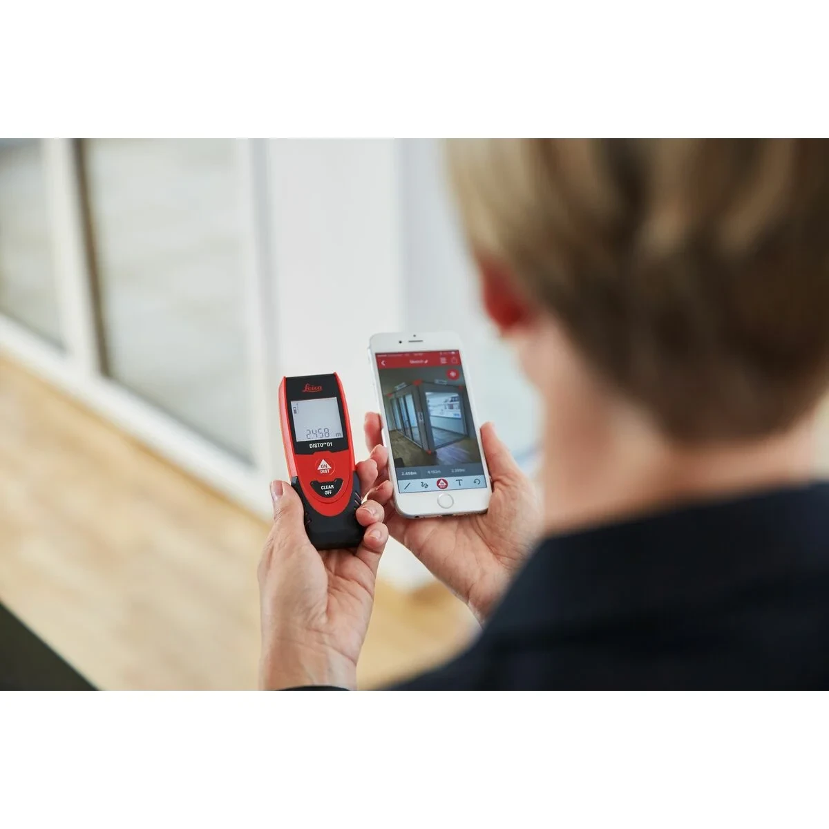 Telémetro Leica Geosystems Disto D1 0,2-40 M