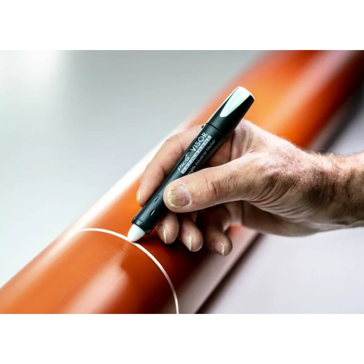 Marcador Pica 990/52 Permanente Blanco Industrial