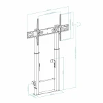 Soporte de Pared TooQ FS2290HM-B 100" 100 kg 55"