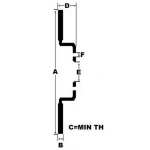 Discos de Freno Black Diamond BDKBD1404COM Taladrado