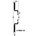 Discos de Freno Black Diamond BDKBD1241G12 12 Rayas