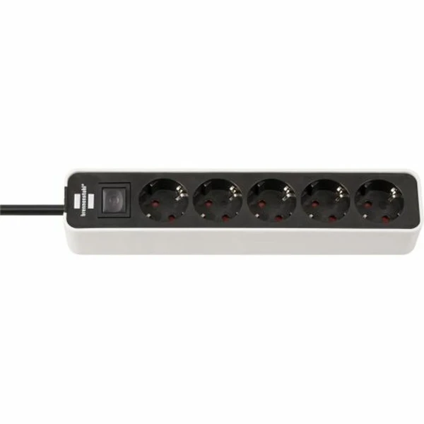 Regleta Enchufes 5 Tomas con Interruptor Brennenstuhl 3600 W (1,5 m)