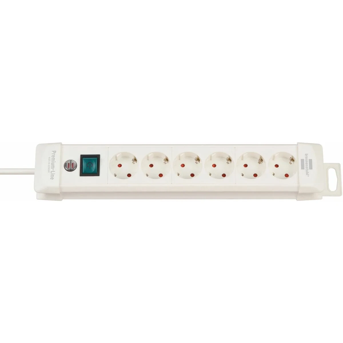 Regleta Enchufes 6 Tomas con Interruptor Brennenstuhl Premium-Line 3600 W (3 m)
