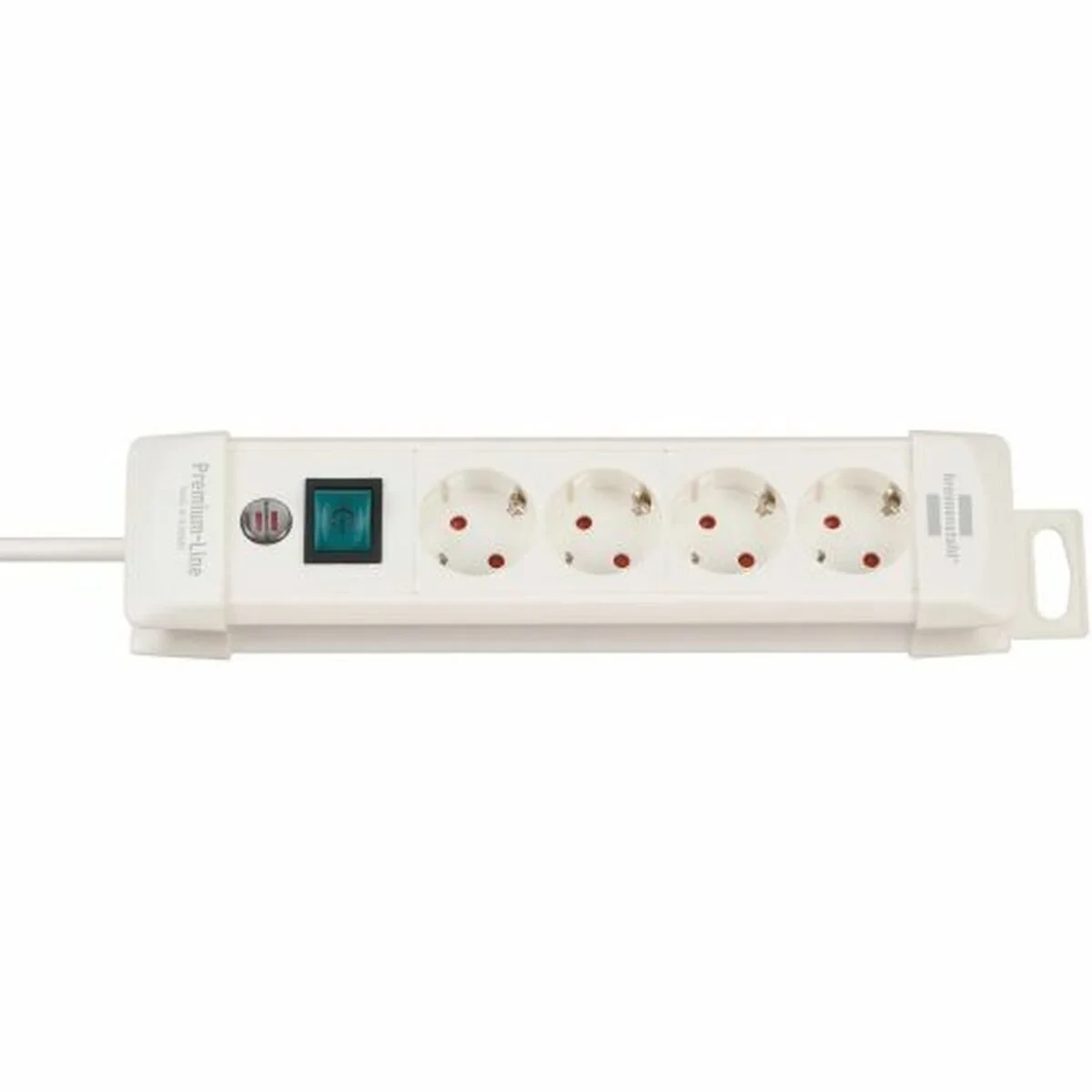 Regleta Enchufes 4 Tomas con interruptor Brennenstuhl Premium-Line 3600 W (1,8 m)