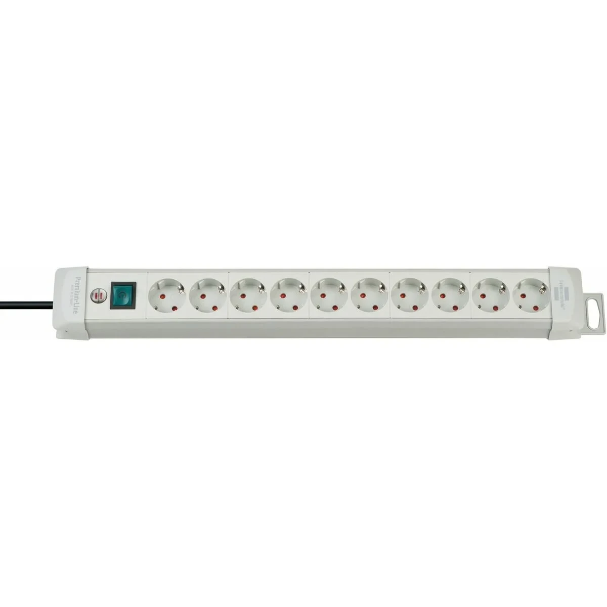 Regleta Enchufes 6 Tomas con Interruptor Brennenstuhl Premium-Line 3600 W (3 m)