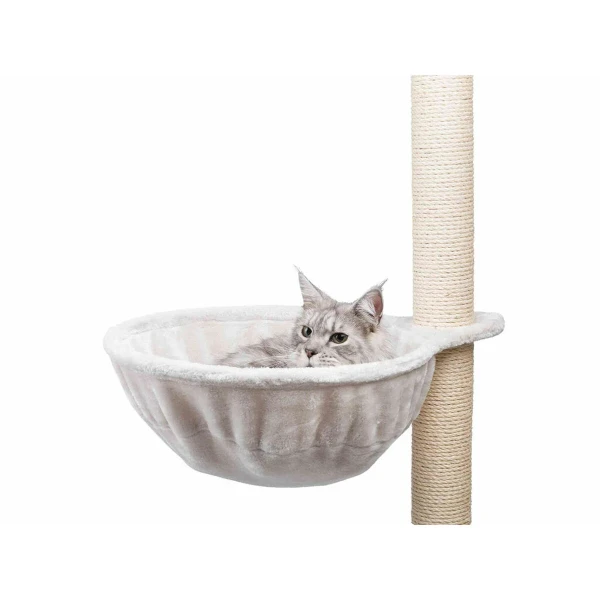 Árbol rascador para gatos Trixie Gris claro Poliéster Ø 45 cm