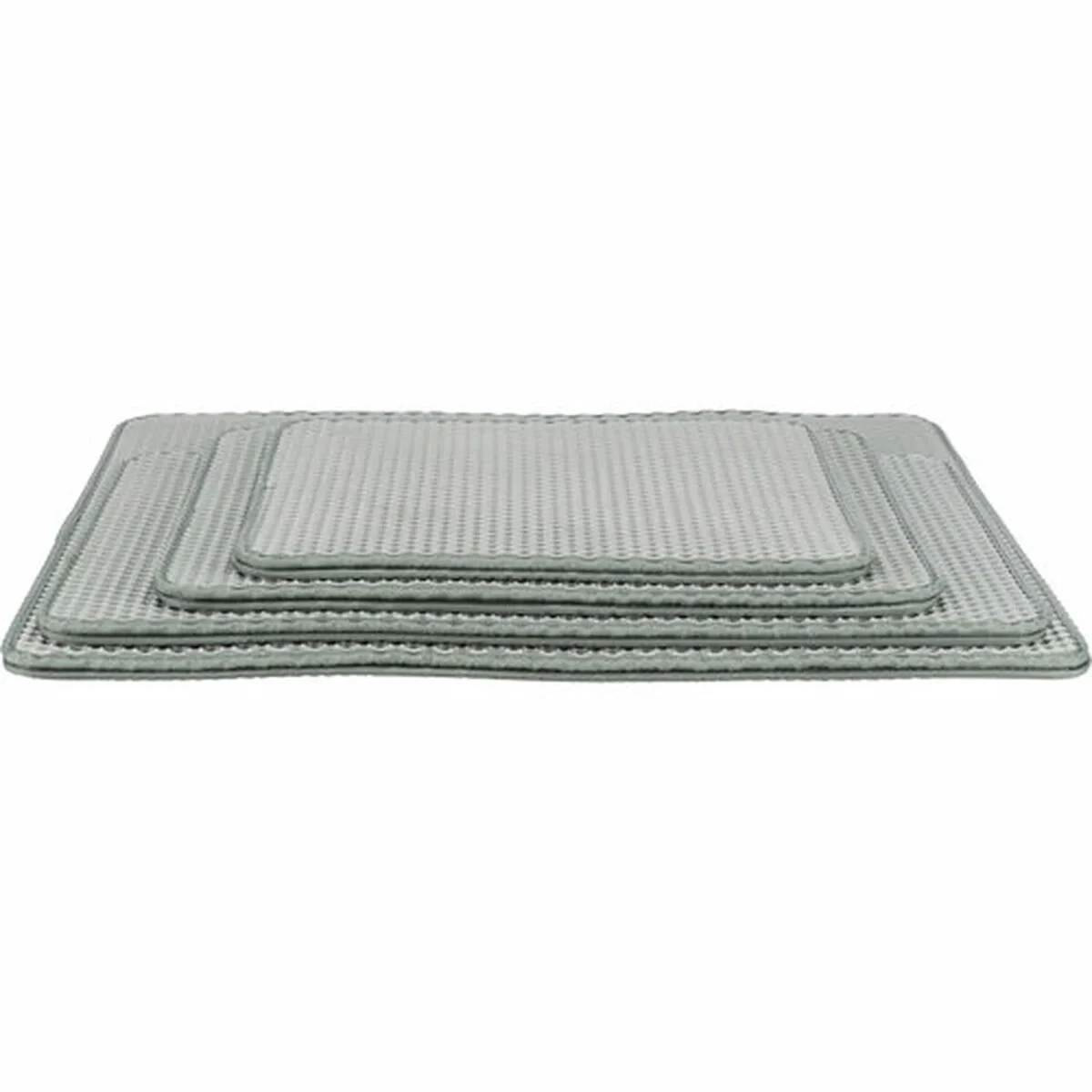 Alfombra para Arenero de Gatos Trixie Gris Goma Eva 40 × 55 cm