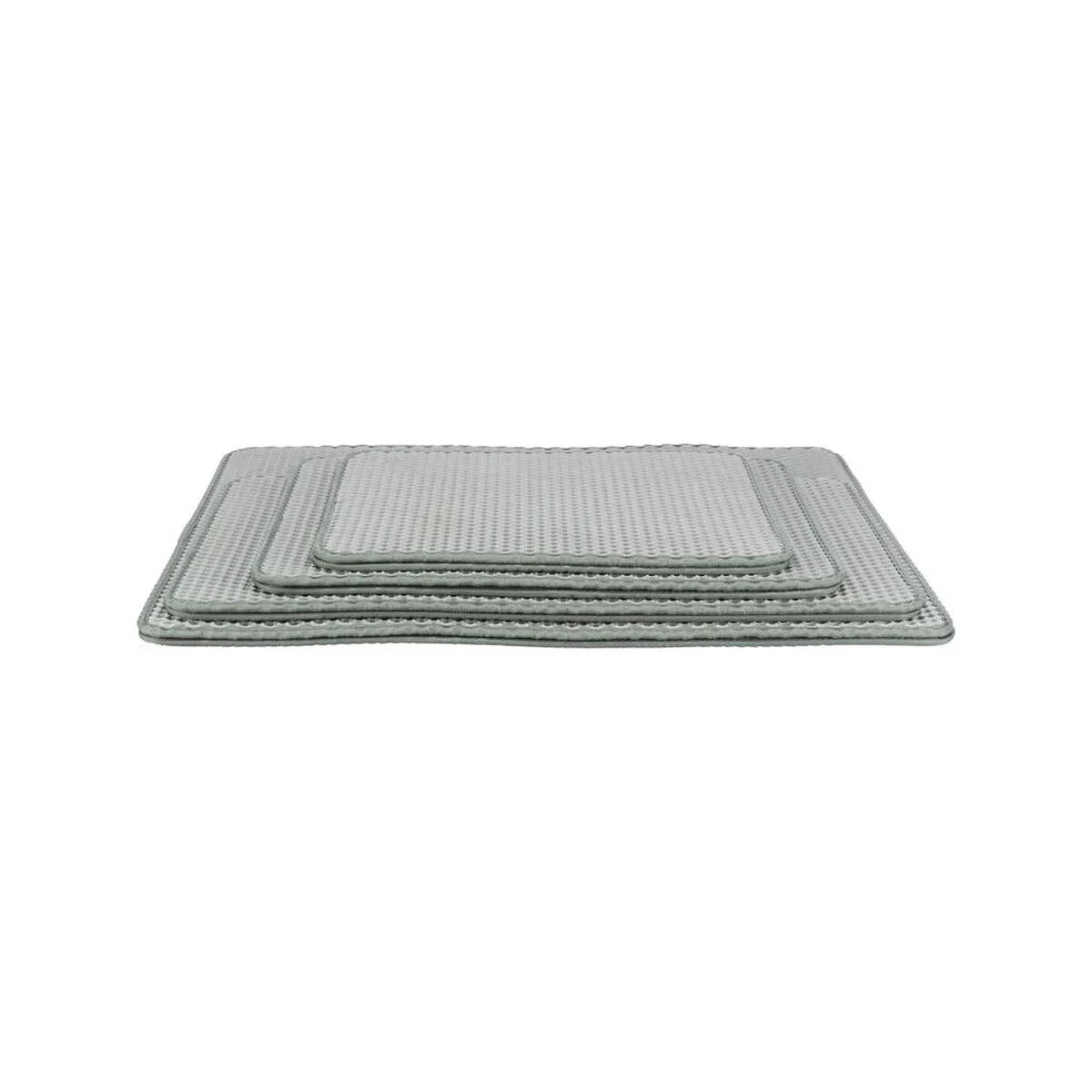 Alfombra para Arenero de Gatos Trixie Gris Goma Eva 40 × 55 cm