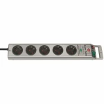 Regleta Enchufes 5 Tomas con Interruptor Brennenstuhl Super-Solid 3600 W (2,5 m)