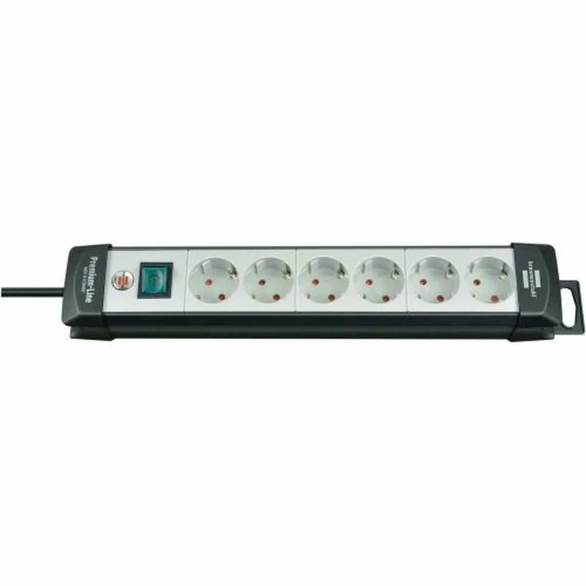 Regleta Enchufes 6 Tomas con Interruptor Brennenstuhl Premium-Line 3600 W (3 m)