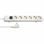 Regleta Enchufes 6 Tomas con Interruptor Brennenstuhl Comfort-Line Plus 3600 W (2 m)