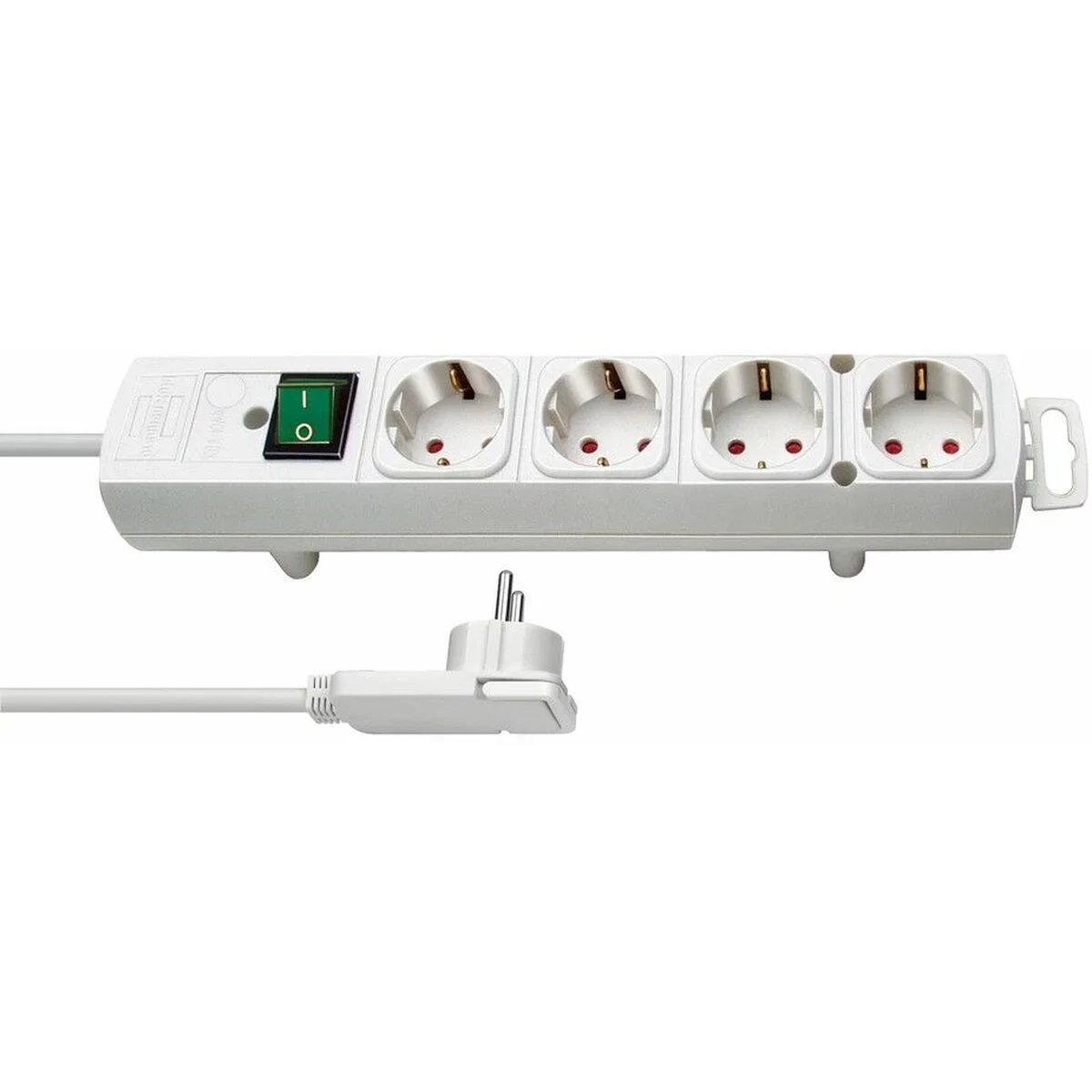 Regleta Enchufes 6 Tomas con Interruptor Brennenstuhl Comfort-Line Plus 3600 W (2 m)