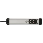Regleta Enchufes 6 Tomas con Interruptor Brennenstuhl Premium-Alu-Line 3500 W (3 m)