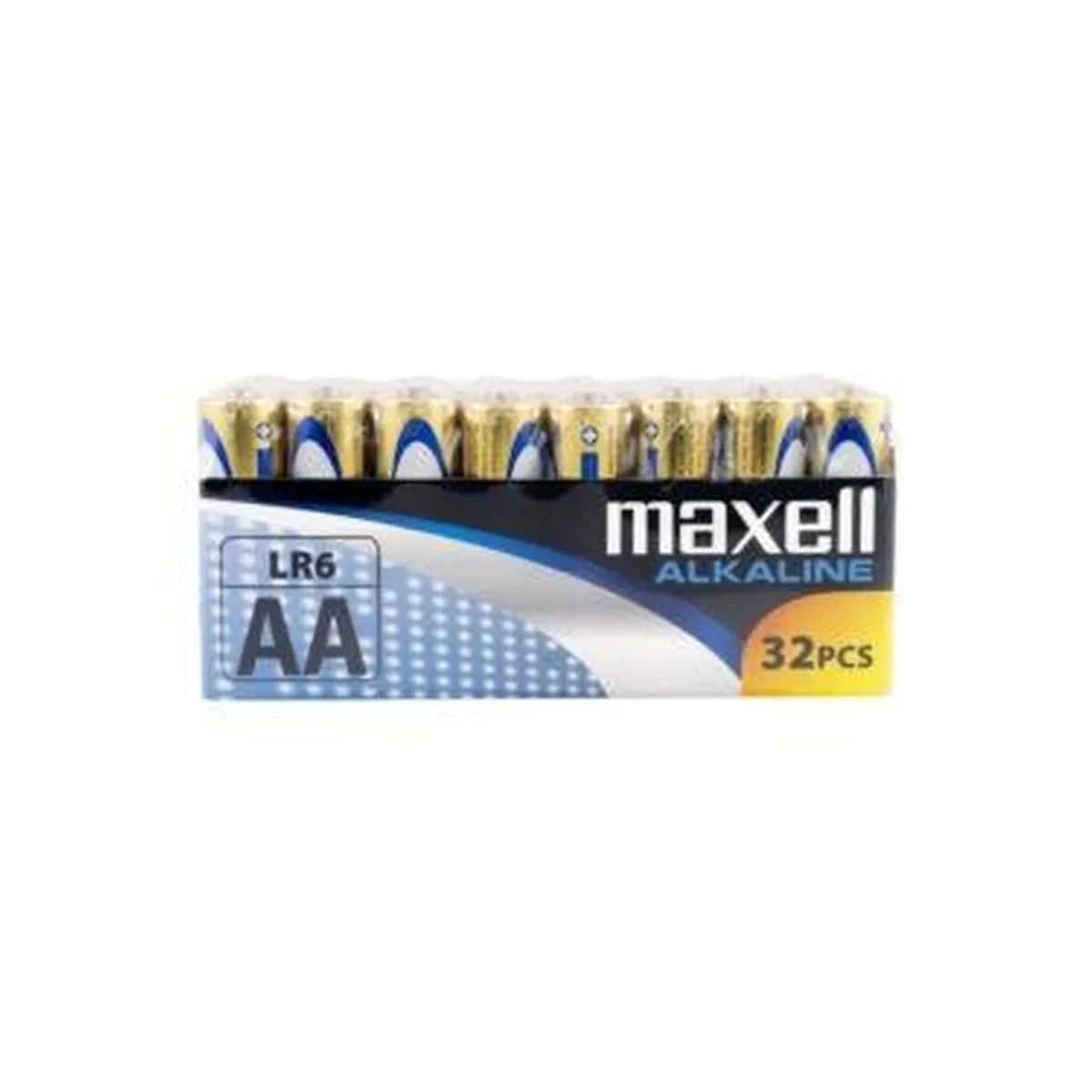 Pilas Alcalinas Maxell LR06 1,5 V (32 Piezas) (8 Unidades)