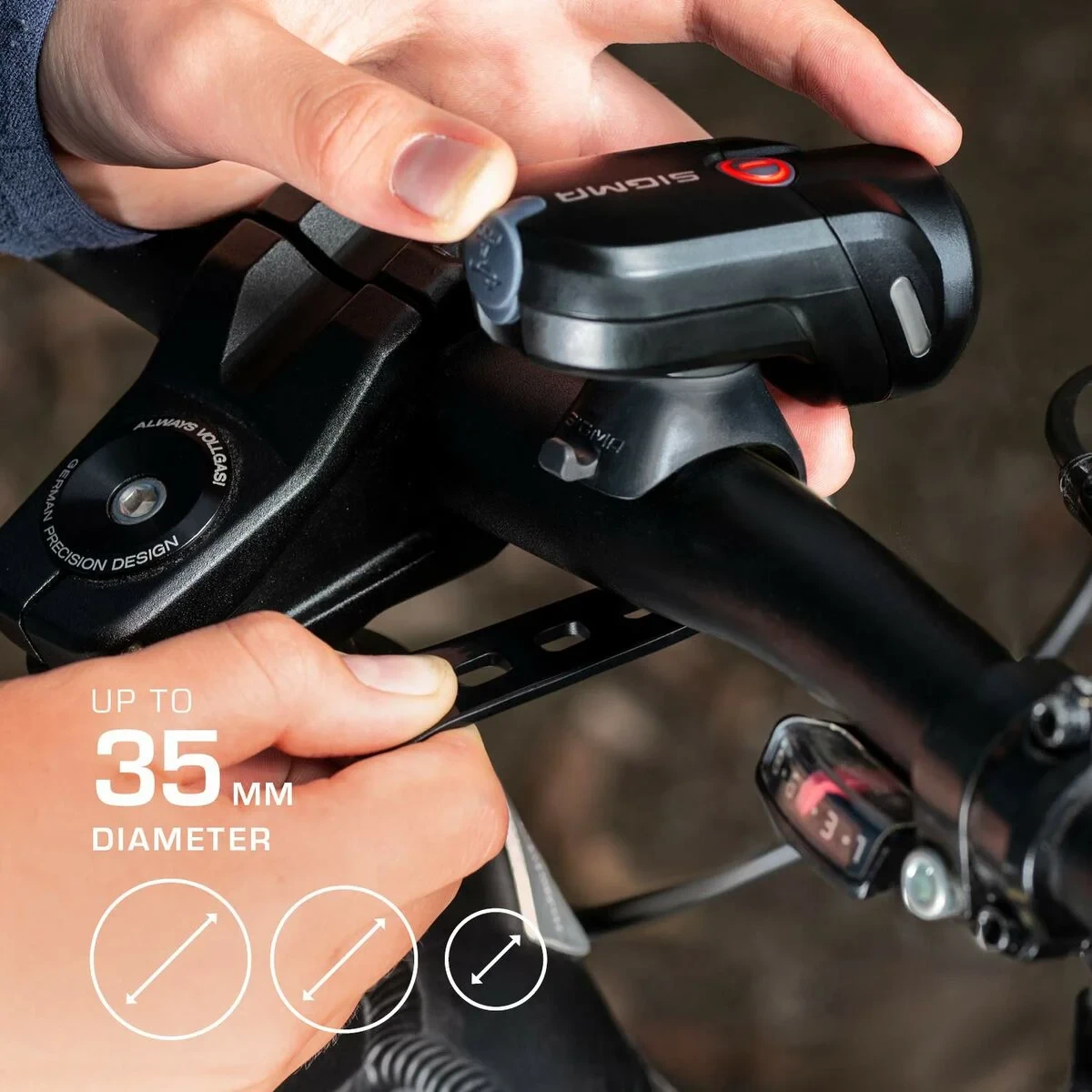 Luz delantera Sigma 17350