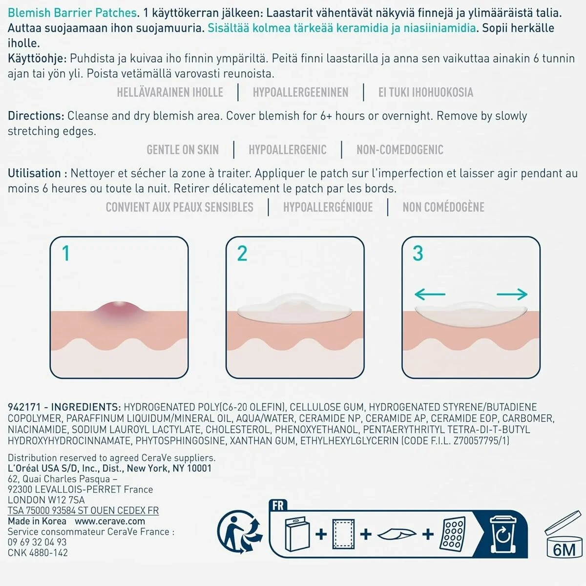 Crema Facial CeraVe BLEMISH (22 Unidades)