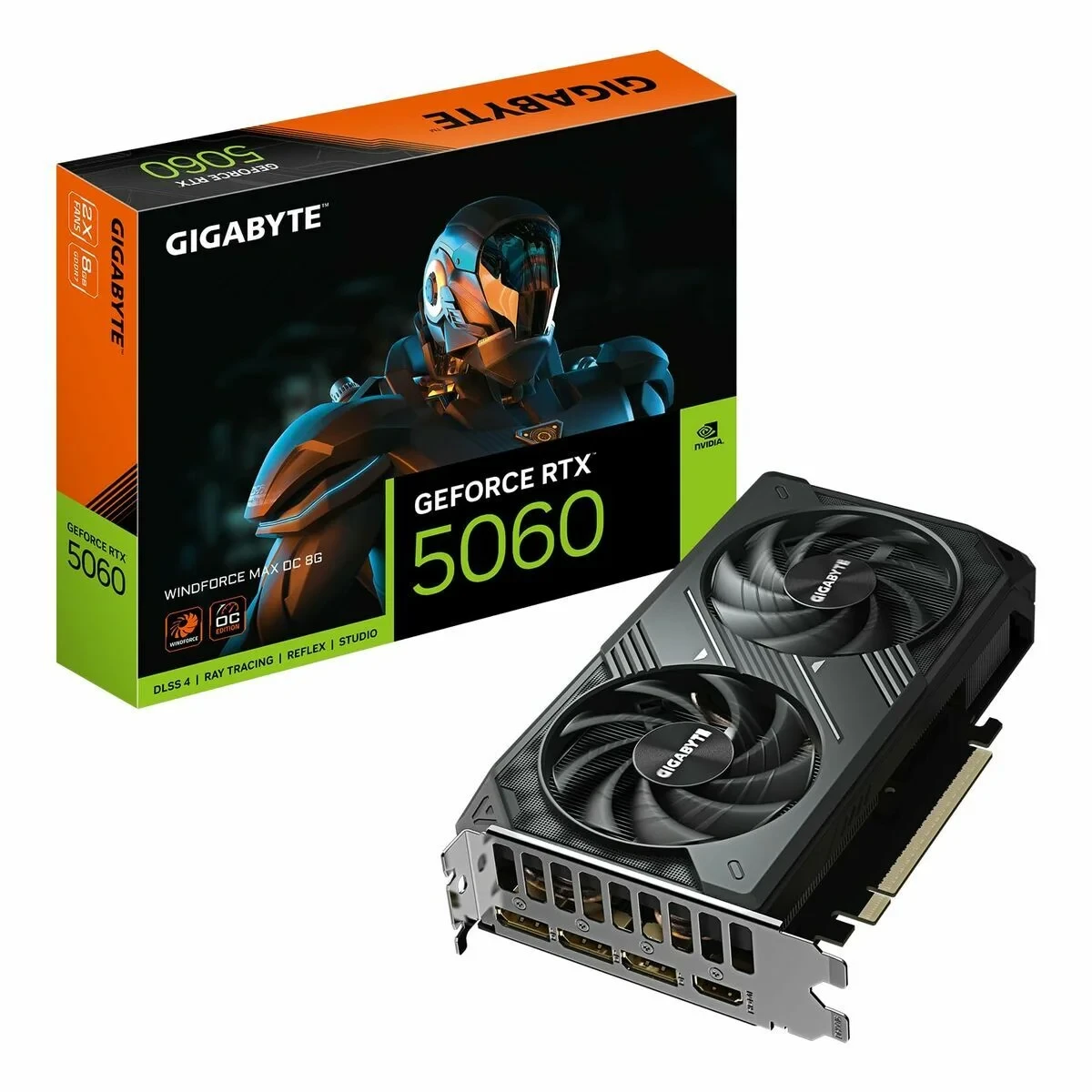 Tarjeta Gráfica Gigabyte GV-N5060WF2MAX OC-8GD