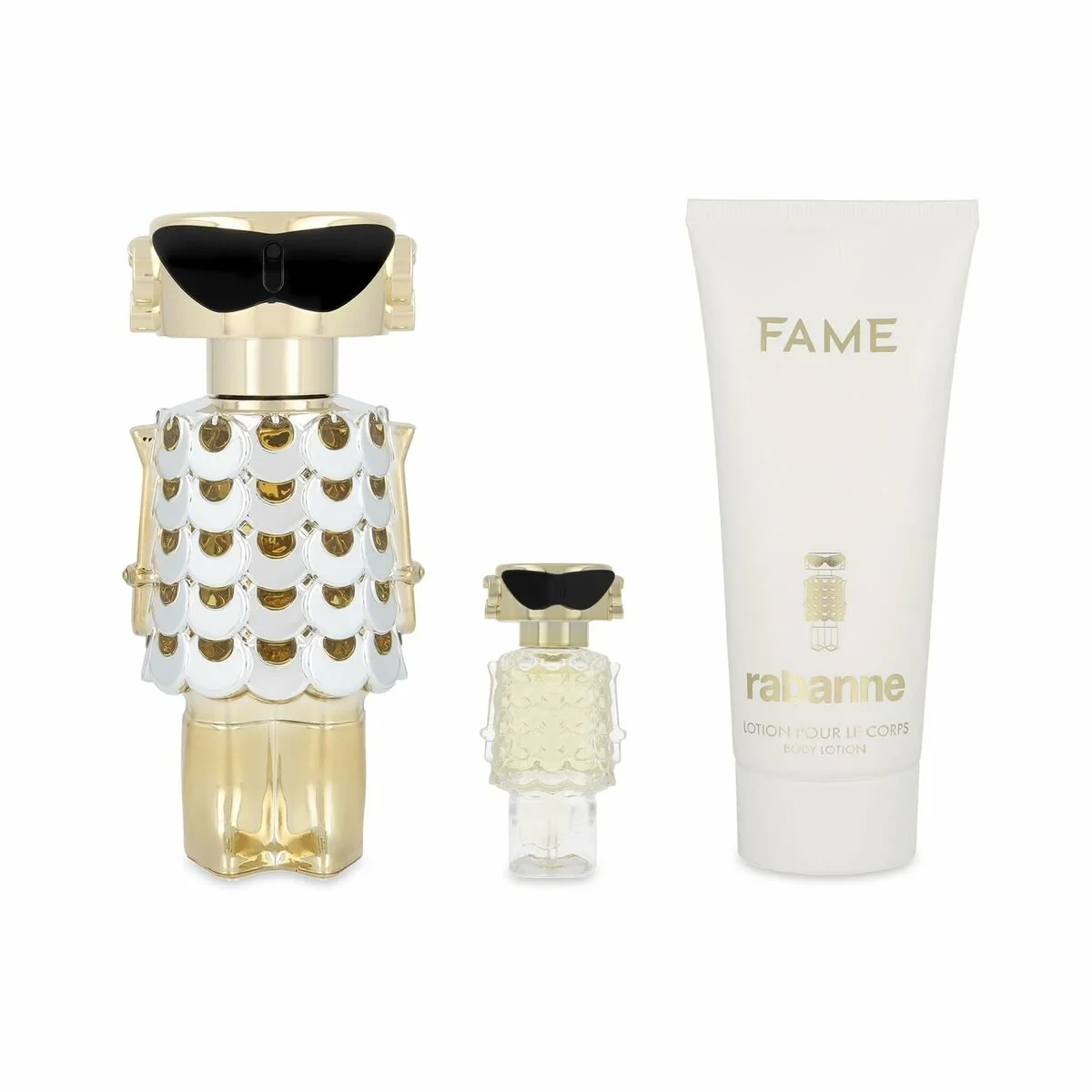 Set de Perfume Mujer Paco Rabanne FAME EDP 3 Piezas