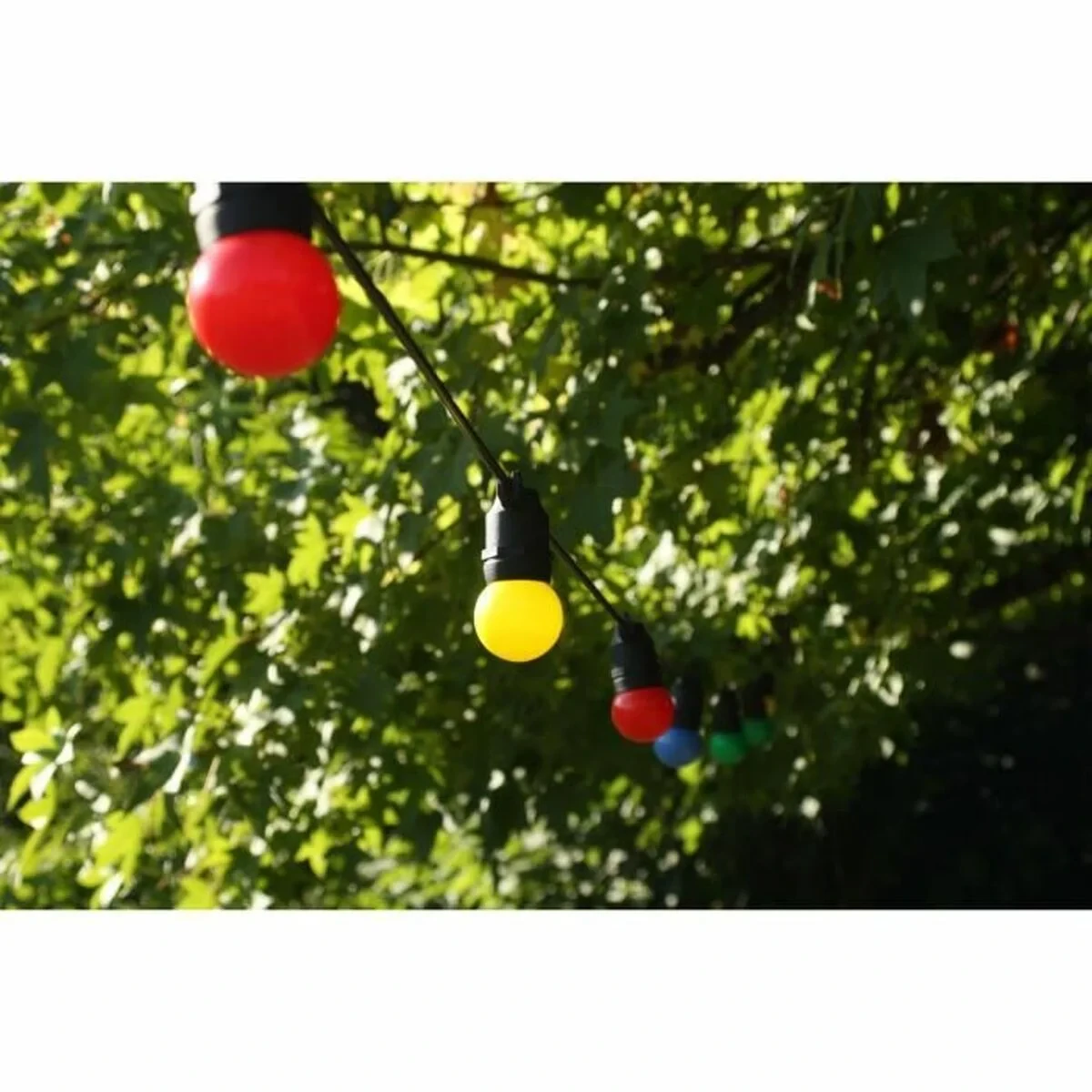 Guirnalda de Luces LED Negro Multicolor 5 m LED