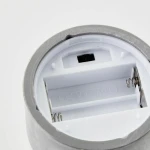 Vela LED Brilliant Gris Plástico