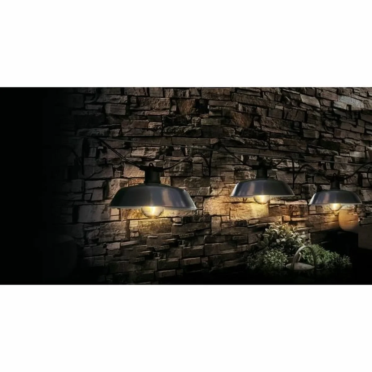 Guirnalda de Luces LED Rio Gris LED 20