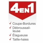 Desbrozadora multifunción Scheppach OMF52-4P 55 cc