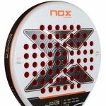 Pala de Pádel Nox ML10 Quantum 3K Blanco Fibra de carbono