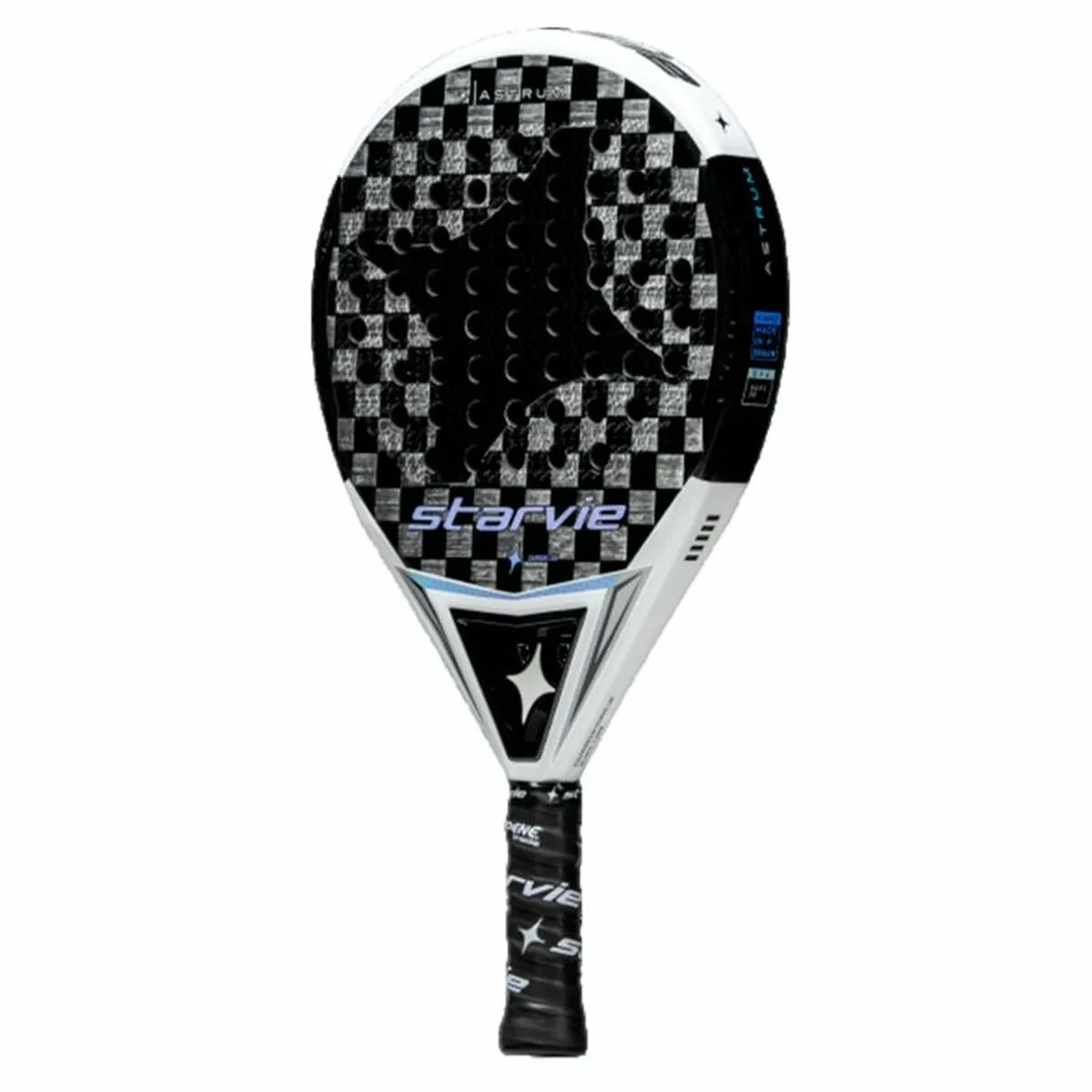 Pala de Pádel Starvie Astrum Negro Carbono Goma Eva