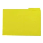 Set de Subcarpetas Elba Amarillo A4 50 Piezas (3 Unidades)
