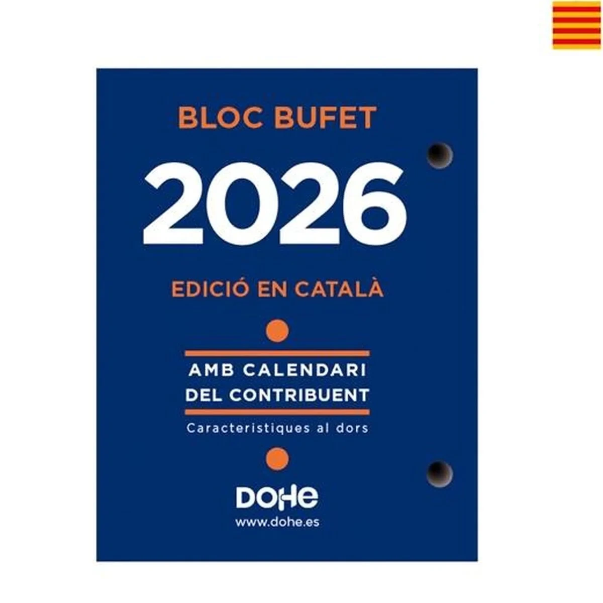 Agenda DOHE Bufete 8,5 x 11 cm 2026 (40 unidades)
