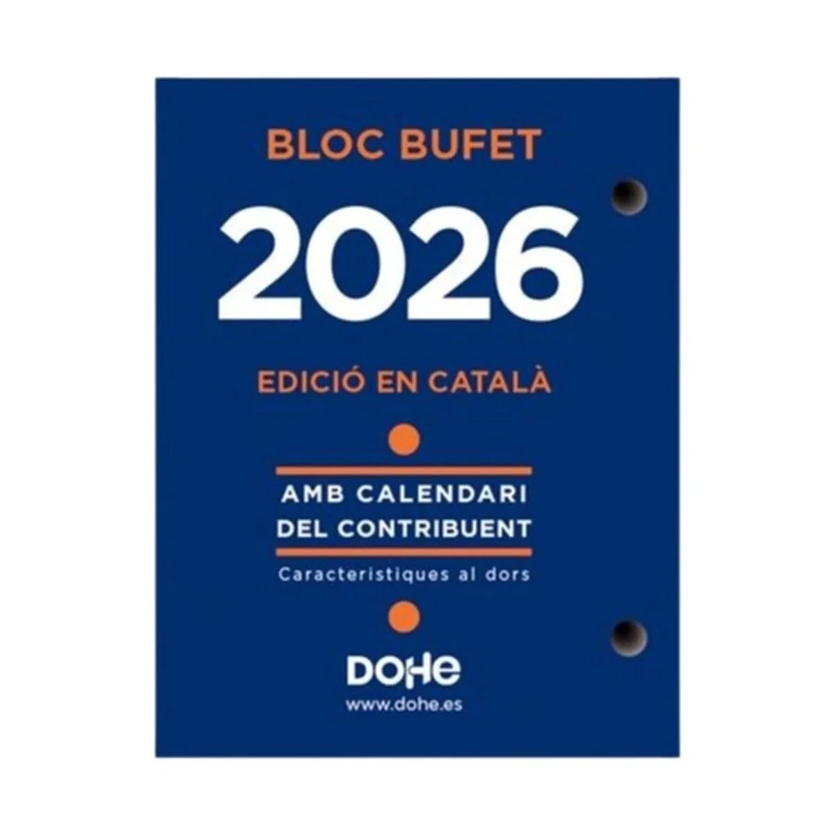 Agenda DOHE Bufete 8,5 x 11 cm 2026 (40 unidades)