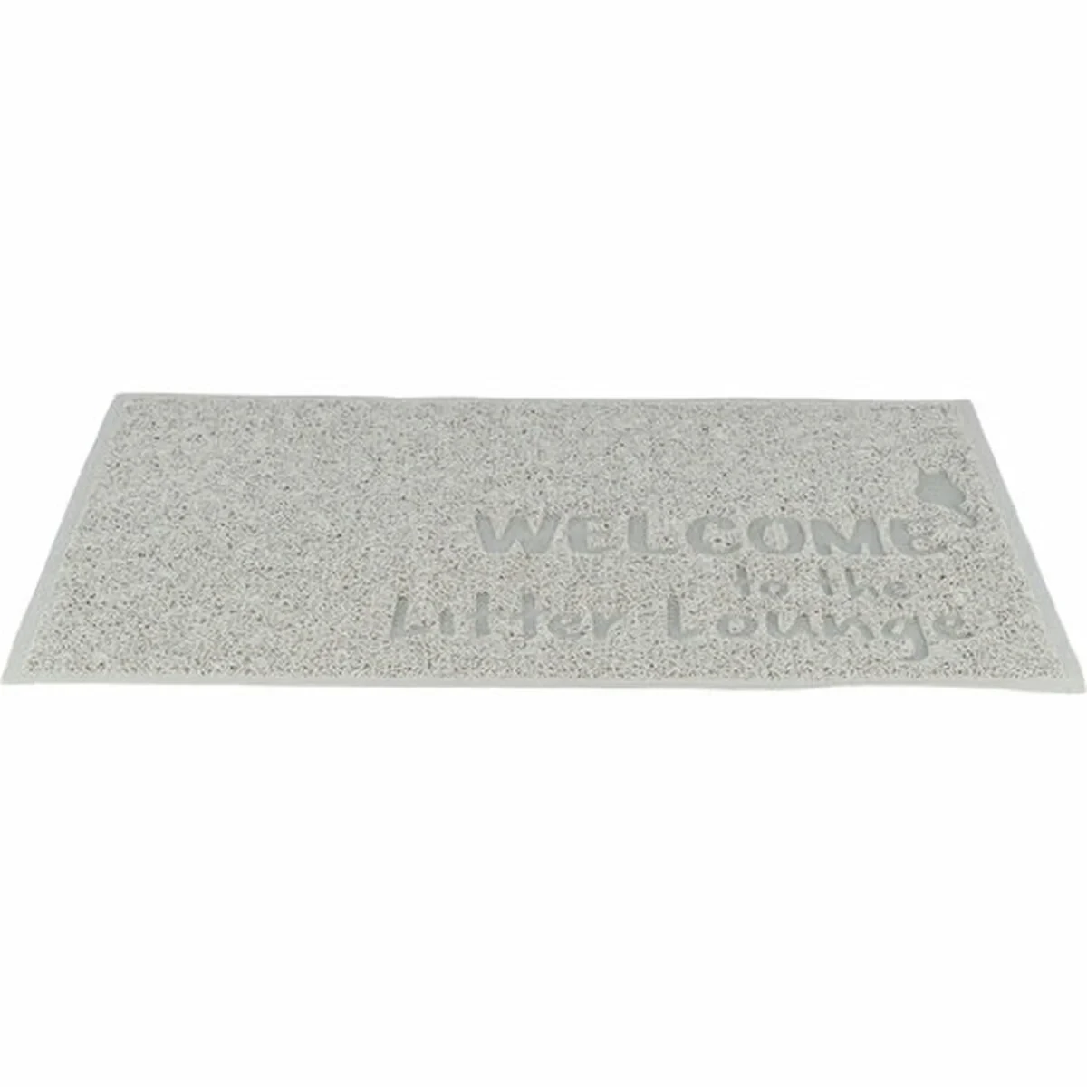 Alfombra para Arenero de Gatos Trixie Gris claro PVC 40 x 60 cm Arenero