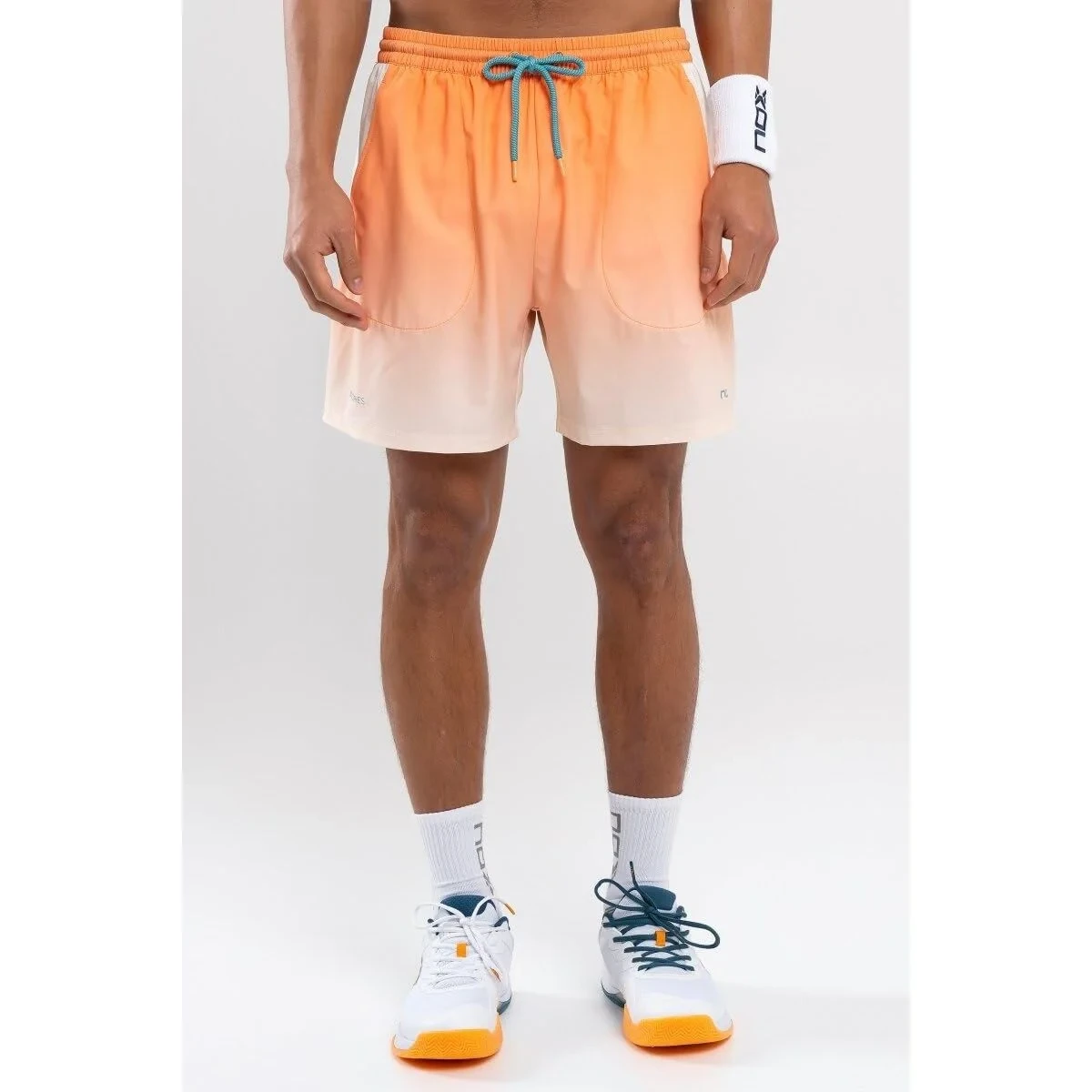 Pantalones Cortos Deportivos para Hombre Nox Pro Mock Naranja