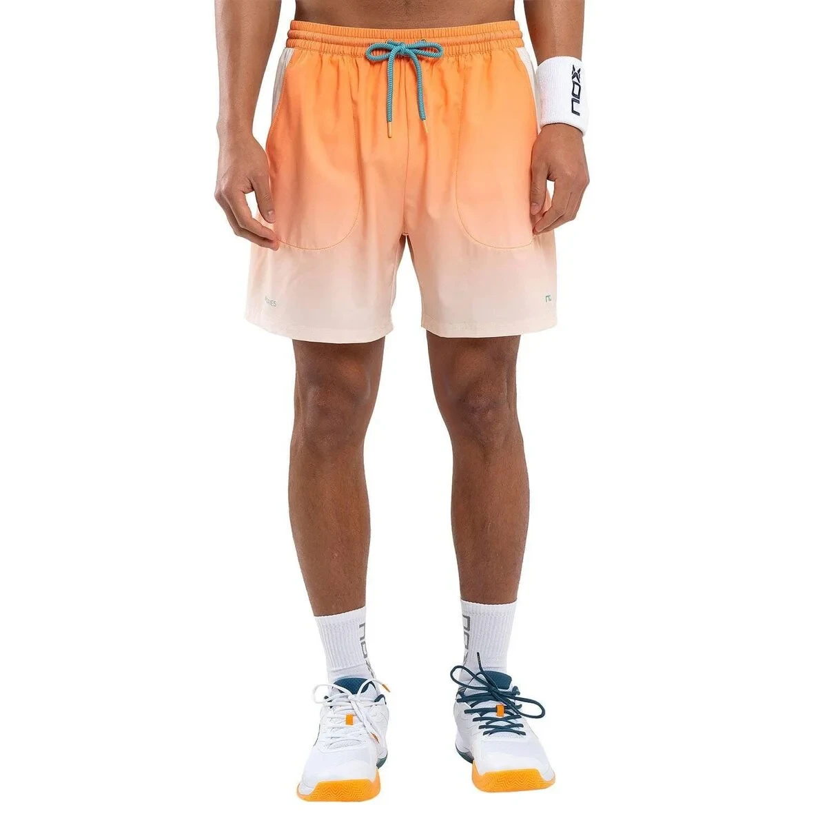 Pantalones Cortos Deportivos para Hombre Nox Pro Mock Naranja