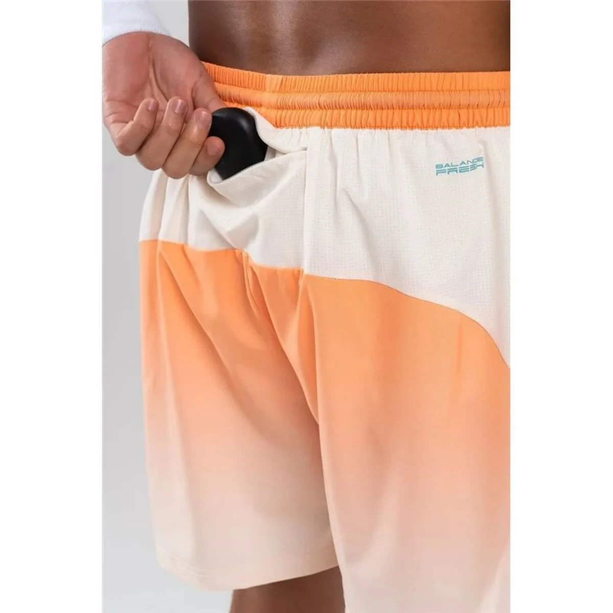 Pantalones Cortos Deportivos para Hombre Nox Pro Mock Naranja