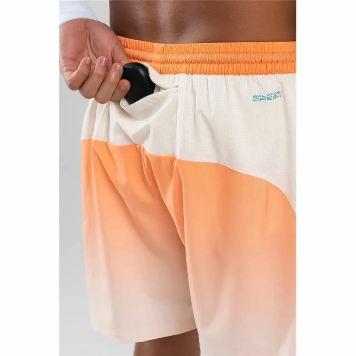 Pantalones Cortos Deportivos para Hombre Nox Pro Mock Naranja