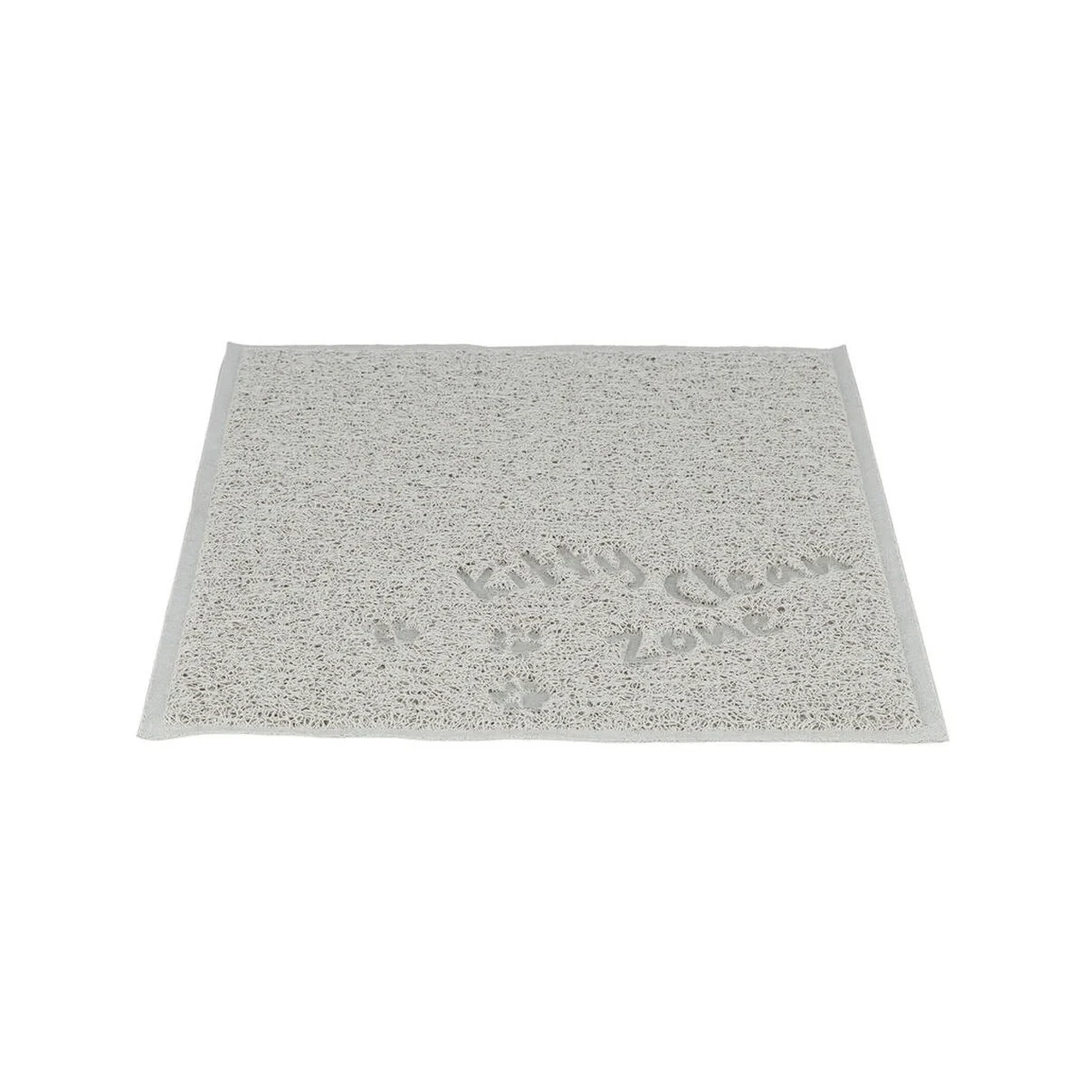 Alfombra para Arenero de Gatos Trixie Gris claro PVC 37 × 45 cm Arenero