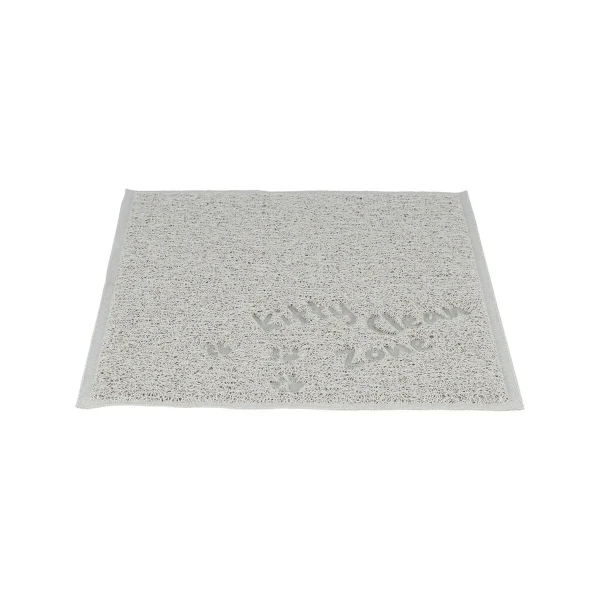 Alfombra para Arenero de Gatos Trixie Gris claro PVC 37 × 45 cm Arenero