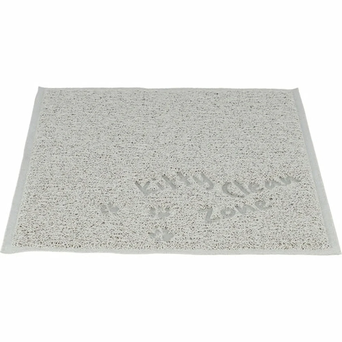 Alfombra para Arenero de Gatos Trixie Gris claro PVC 37 × 45 cm Arenero