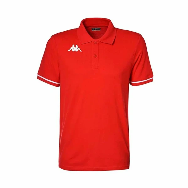 Polo de Manga Corta Hombre Kappa Kappa Barli Rojo 4XL