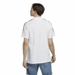 Polo de Manga Corta Hombre Adidas Essentials Blanco XL