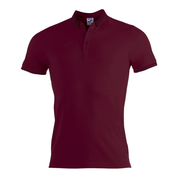Polo de Manga Corta Hombre Joma Sport Bali II Granate L